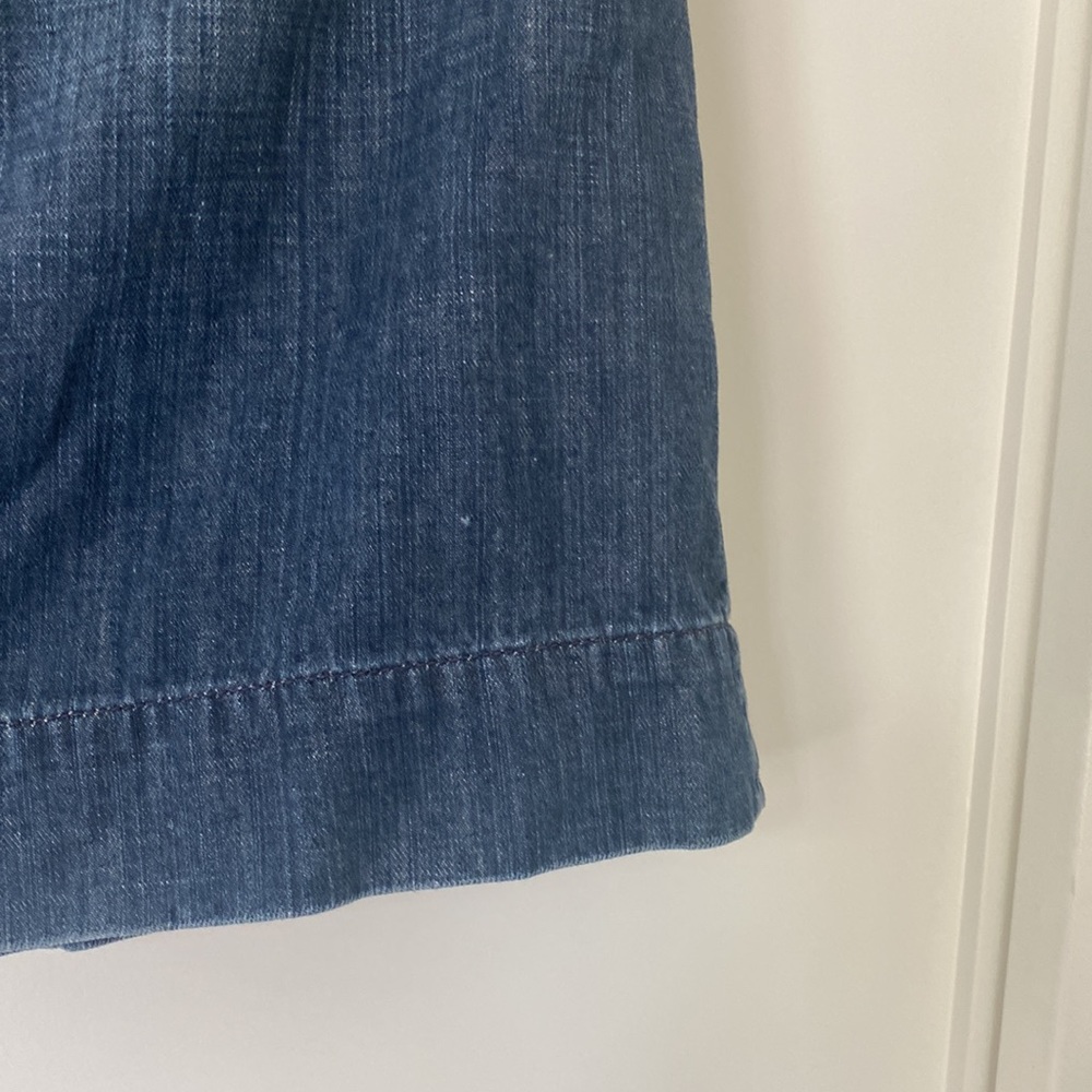 Gap Denim Button Down Skirt - 10 - image 4